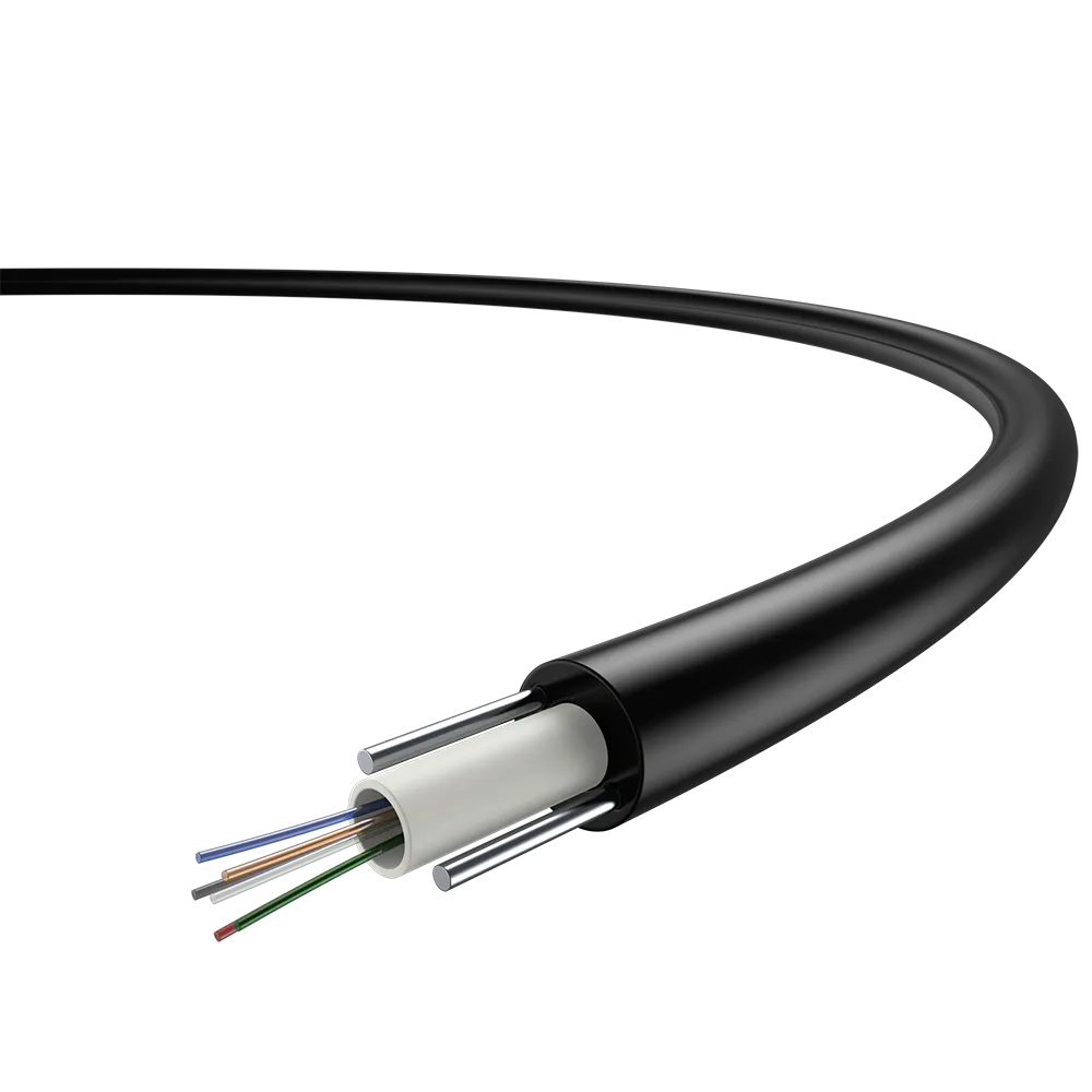 FTTx Outdoor Fiber Optic Cable Non-Armored Uni-Tube Single Jacket Fiber Optic Cable - GYXY