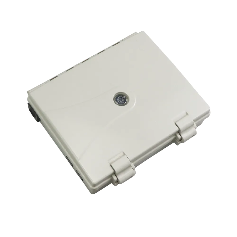 IP55 SC Fiber Optic Distribution Box for Wall Mounting Compatible with Cables White/Grey/Black