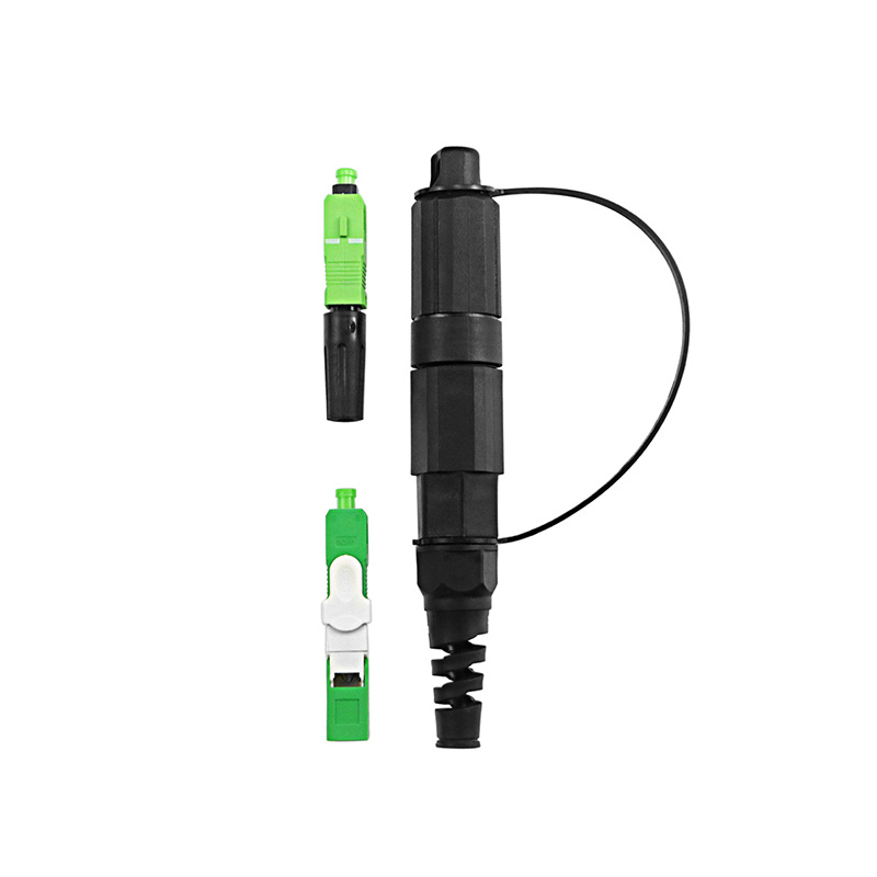 OptiTap/SC APC Field Installable Reinforced connector for 2 X 3 mm Flat cable