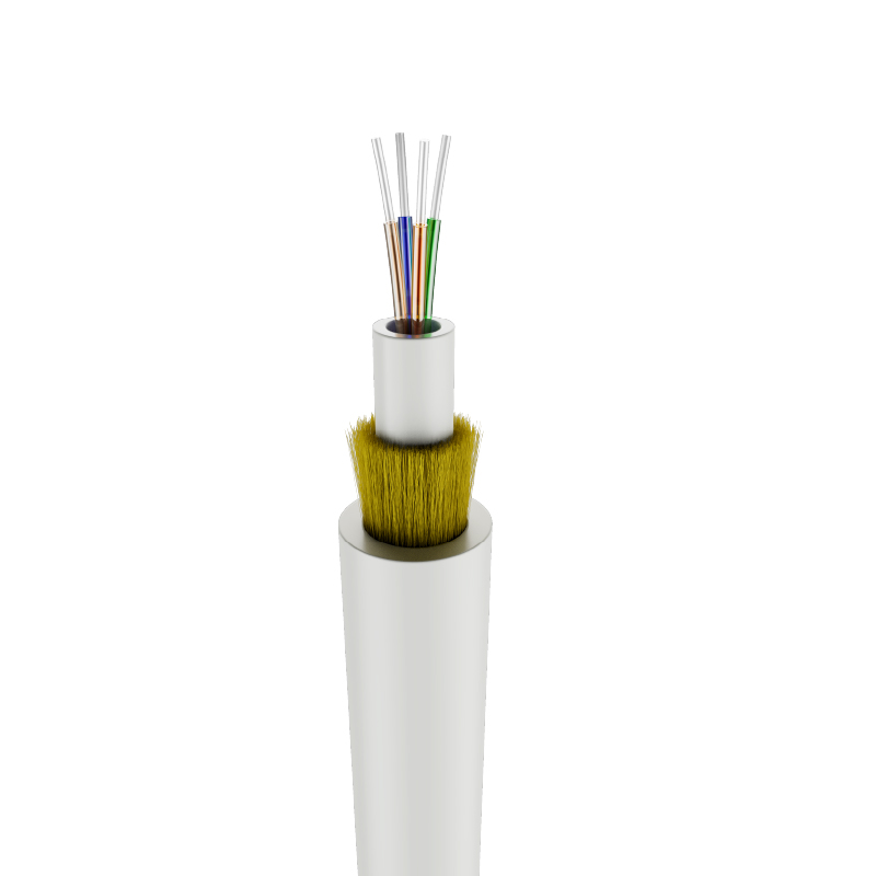 Micro-cluster Indoor Fiber Optical Cable-Multi-purpose Cabling Optic Cable GJFJZY -- 1/2/4FO