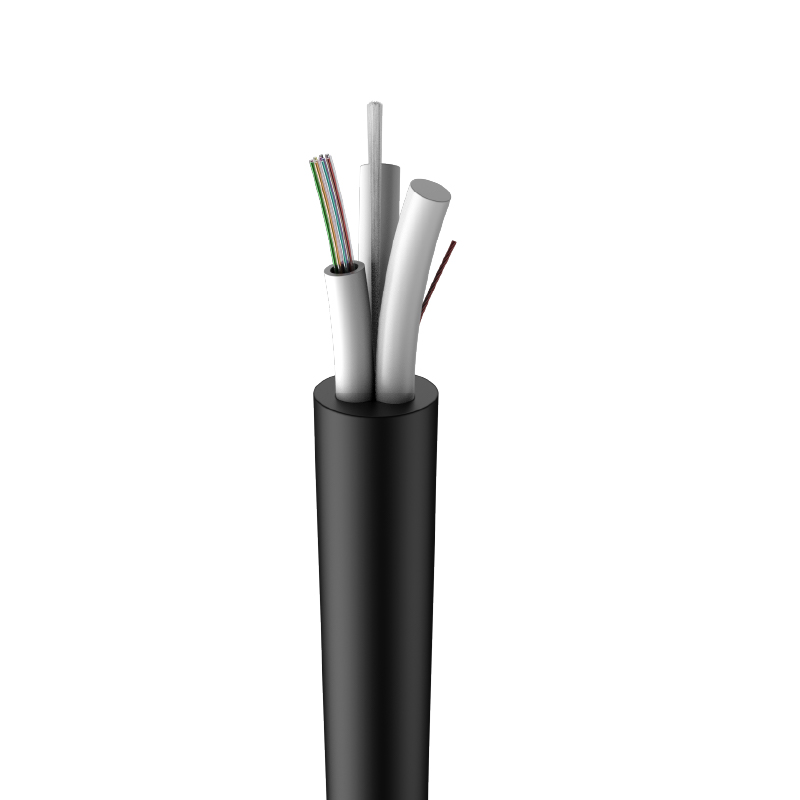 Single Mode 12 Core ASU Aerial Fiber Optic Cable Self Supporting ASU Mini Adss Span Fiber Optic Cable