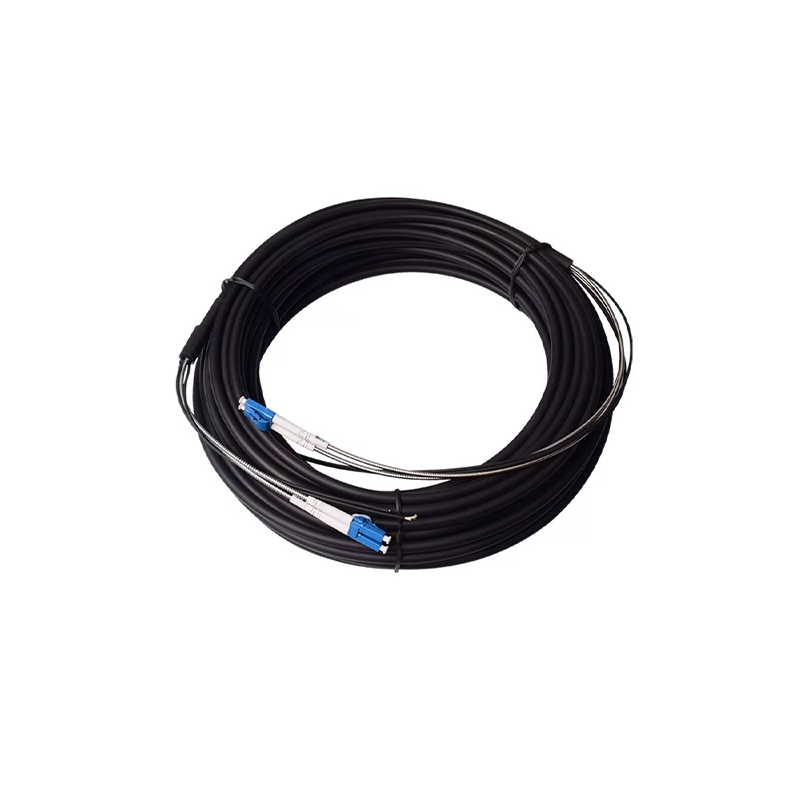 Duplex LC UPC to Duplex LC UPC G657A2 GJYFJH 7.0mm Fiber Armoured Patch Cord